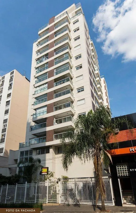 Au64 Conforto No Coracao Da Rua Augusta São Paulo Apartmán